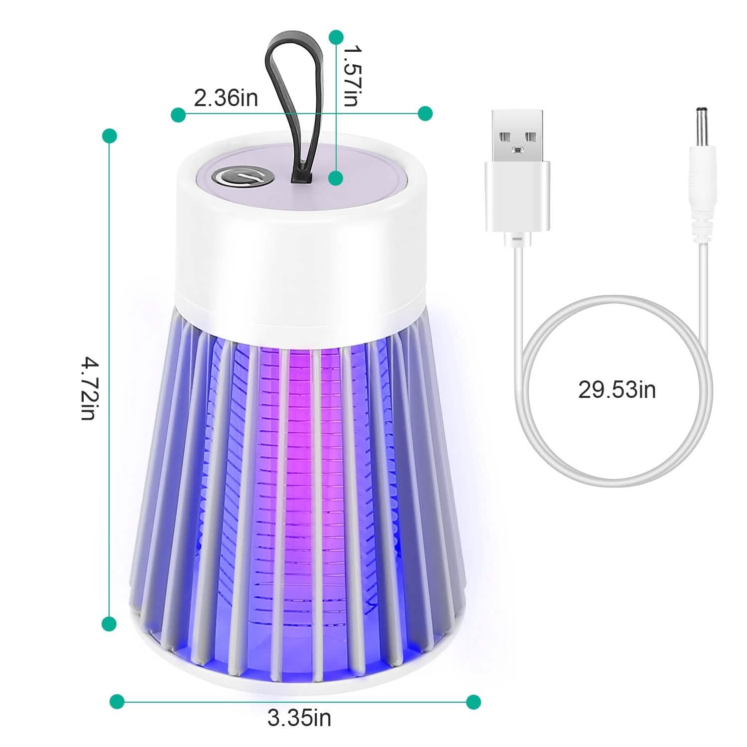 Portable LED Electric Bug Zapper Mosquito Insect Killer Lamp DailySale