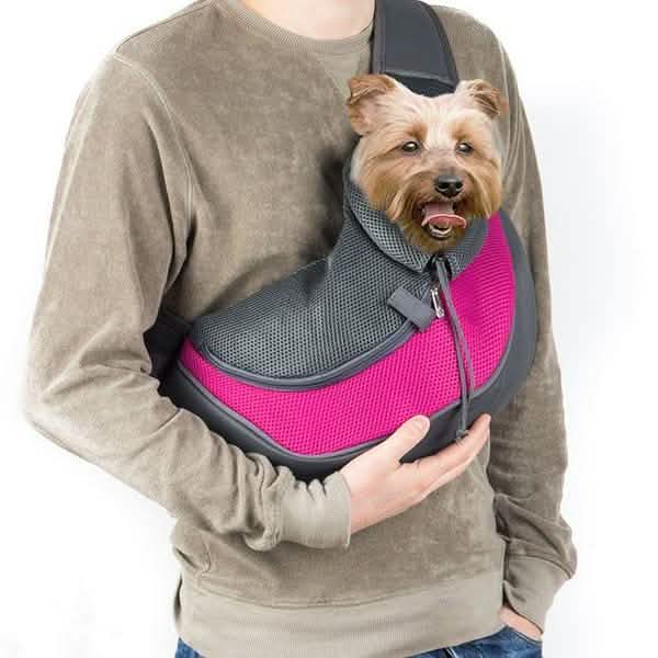 Portable Mesh Breathable Pet Sling Backpacks DailySale