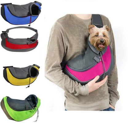 Portable Mesh Breathable Pet Sling Backpacks DailySale