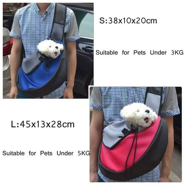 Portable Mesh Breathable Pet Sling Backpacks DailySale