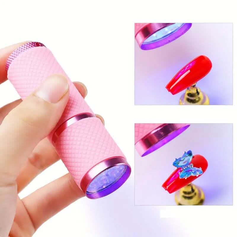 Portable Mini Flashlight Nail Lamp with 9 Lamp Beads DailySale