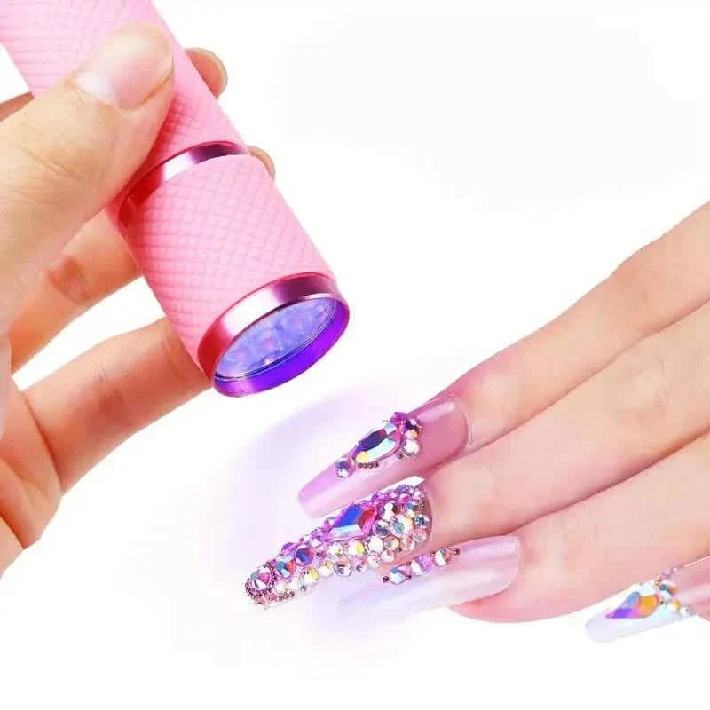 Portable Mini Flashlight Nail Lamp with 9 Lamp Beads DailySale