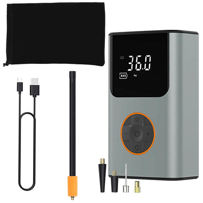 Portable Mini Tire Inflator with Digital Display LED Light DailySale
