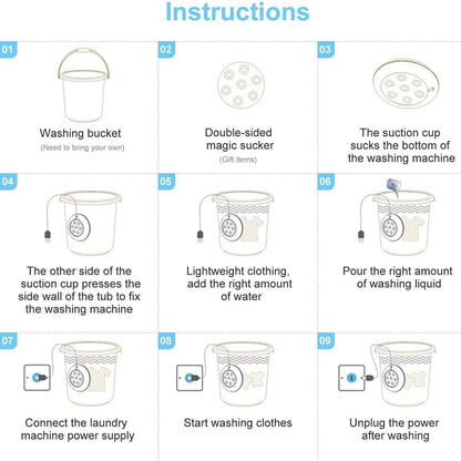 Portable Mini Washing Machine DailySale