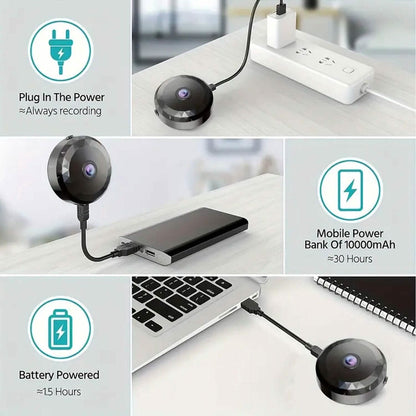 Portable Mini Wireless WiFi Camera, Indoor/Outdoor Surveillance Security Hidden Nanny Cam with Night Vision DailySale