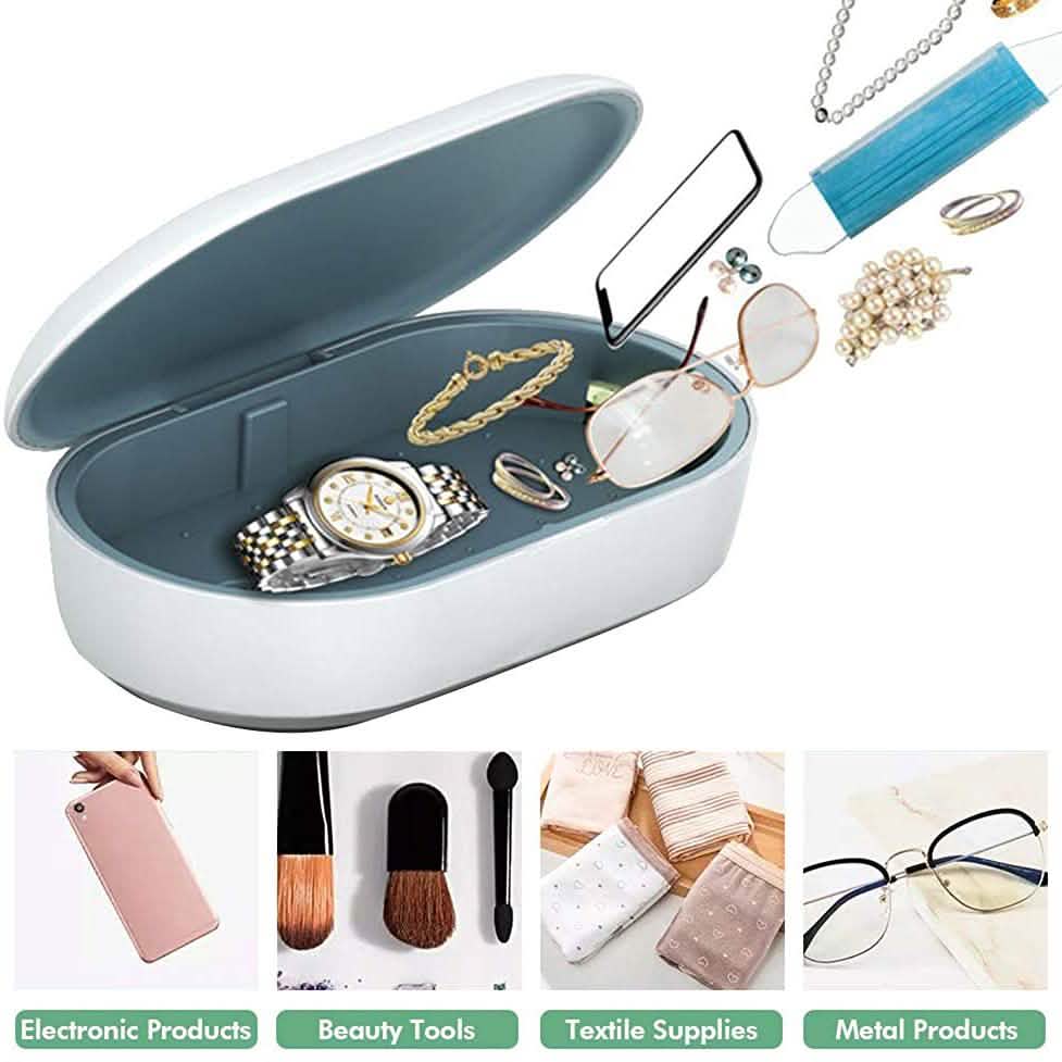 Portable Multi-Function Cell Phone Cleaning Box with Aroma Diffuser and Wireless Charger, Cleaning Box - OJD-L03 DailySale