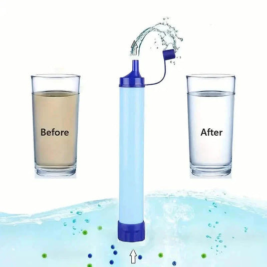 Portable Outdoor Water Purifier, 4-Stage Filtration System, Manual Reverse Osmosis Membrane DailySale