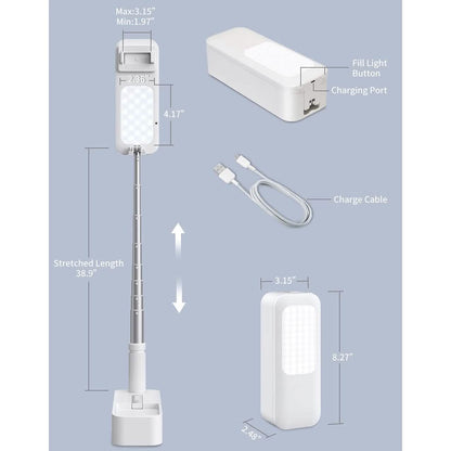 Portable Phone Holder with LED Dimmable Light DailySale