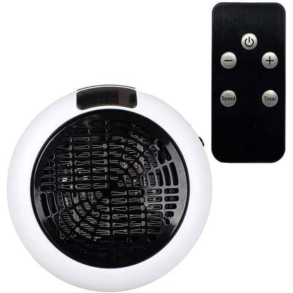 Portable Plug In Electric Heat Adjustable Thermostat DailySale