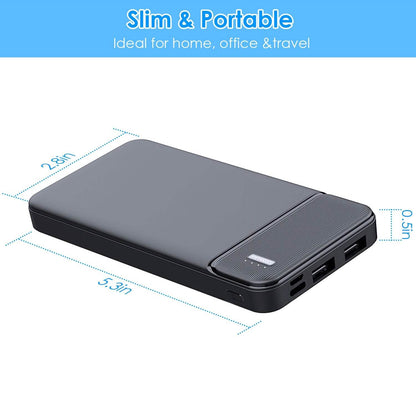 Portable Power Bank Phone Charger with 1 Micro USB Cable DailySale