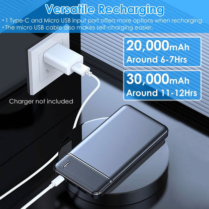 Portable Power Bank Phone Charger with 1 Micro USB Cable DailySale