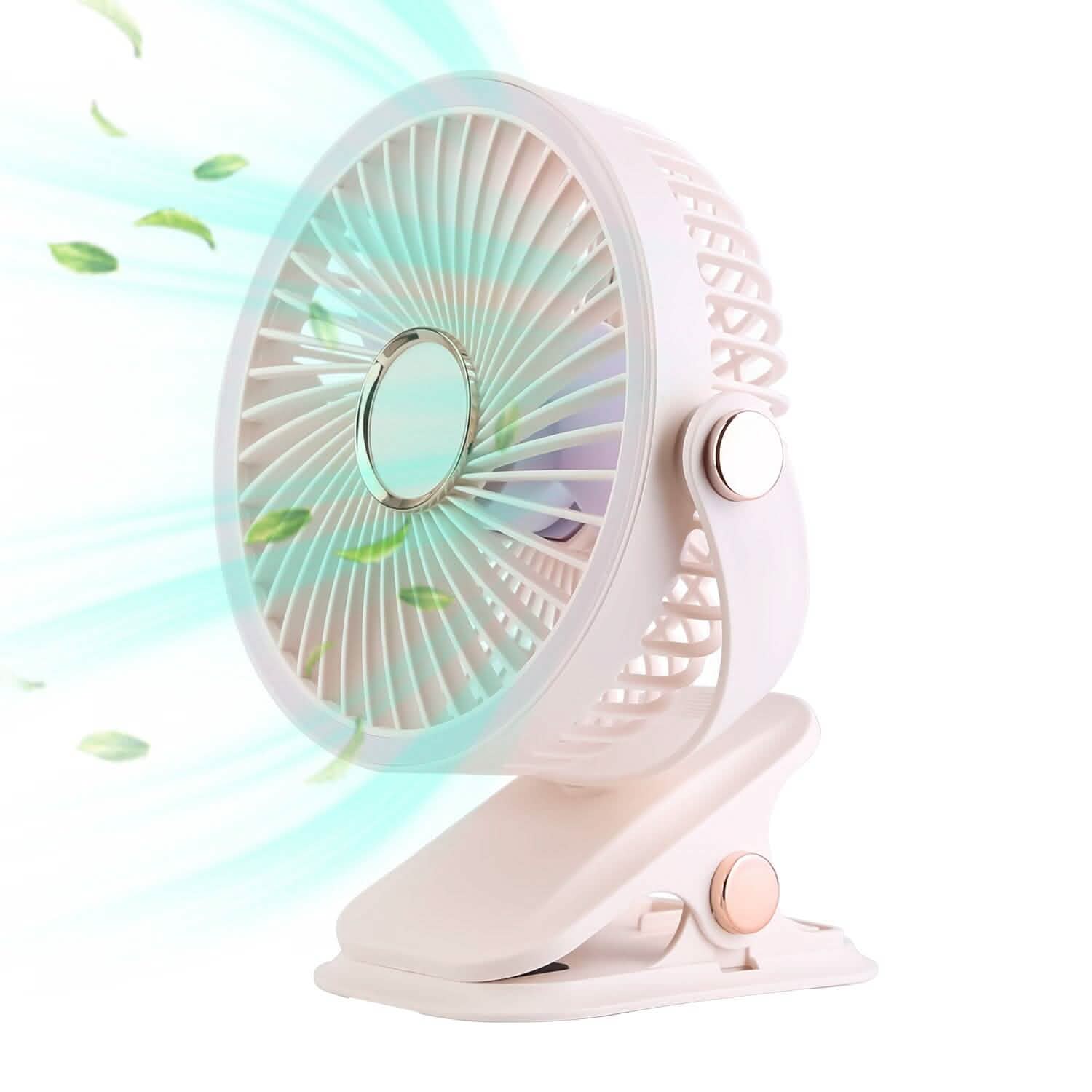 Portable Quiet Rechargeable Clip-On Fan DailySale