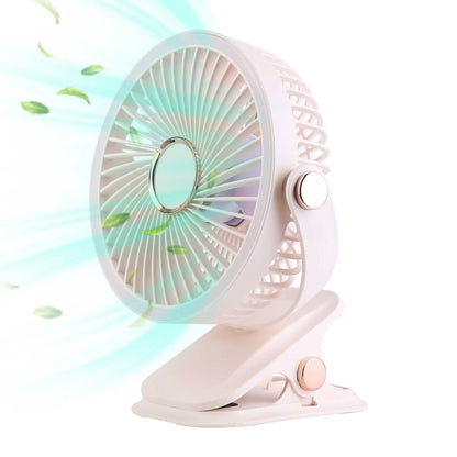 Portable Quiet Rechargeable Clip-On Fan DailySale
