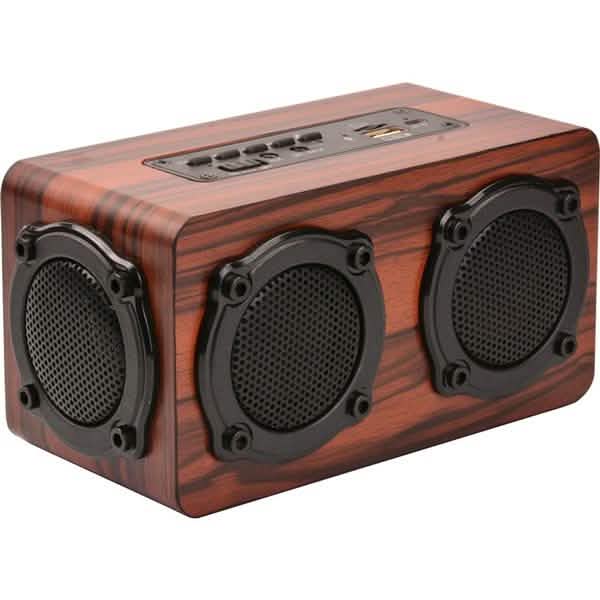 Portable Retro Wooden Wireless Bluetooth 4.2 Speaker DailySale