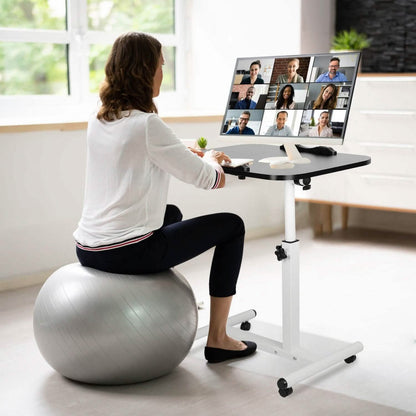Portable Rolling Laptop Table DailySale