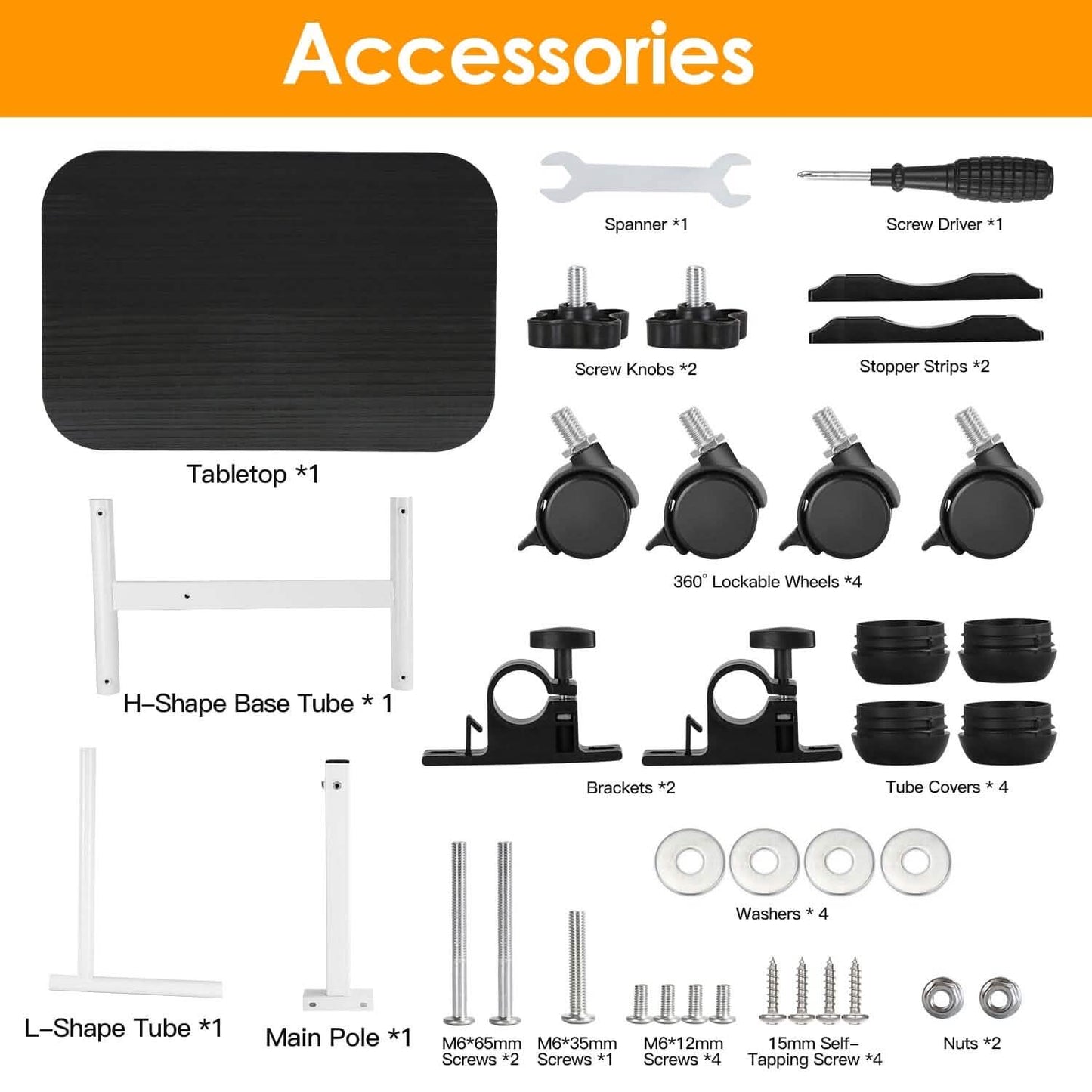 Portable Rolling Laptop Table DailySale