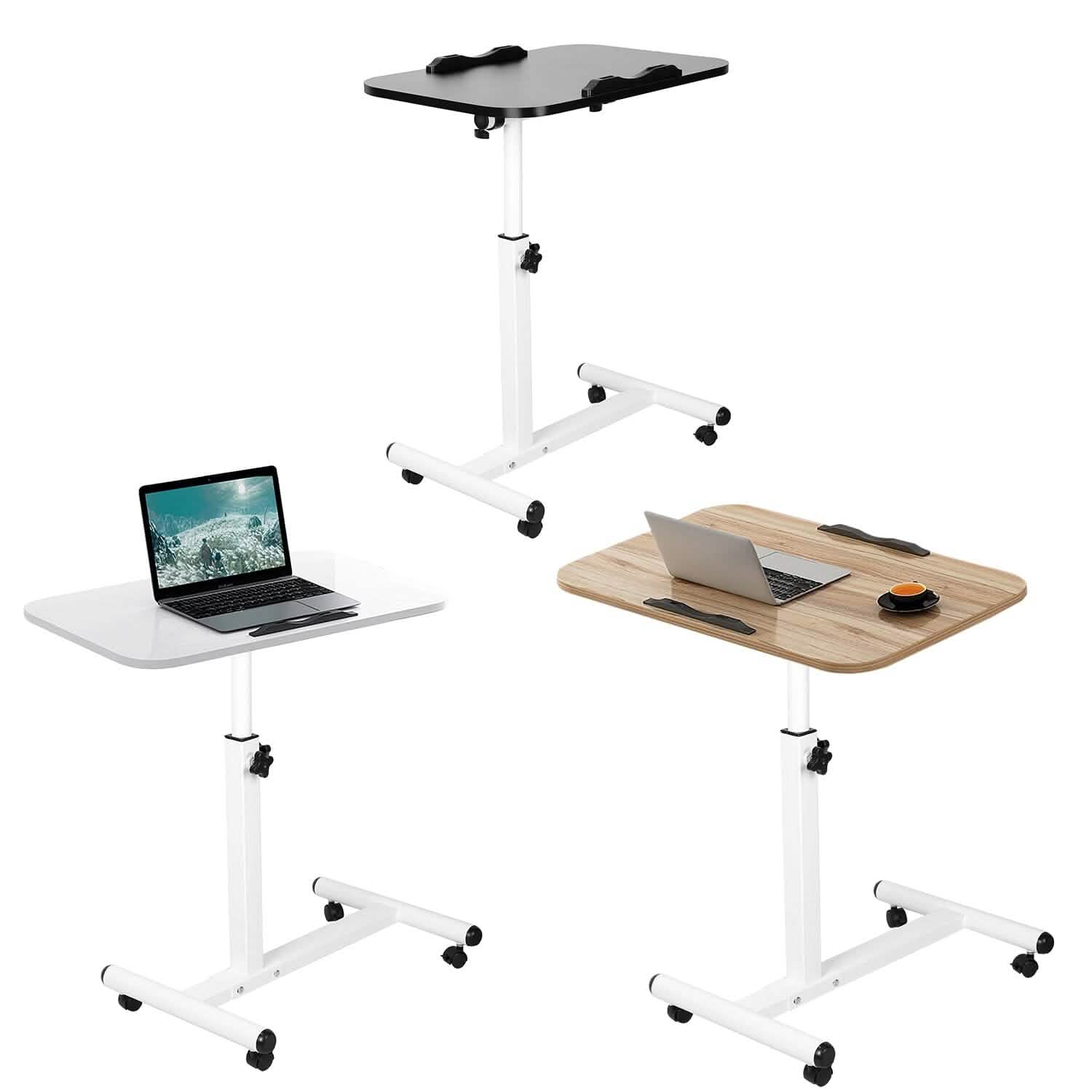 Portable Rolling Laptop Table DailySale