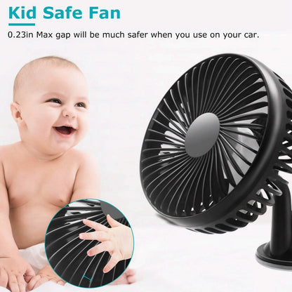 Portable Rotatable Car Cooling Fan DailySale
