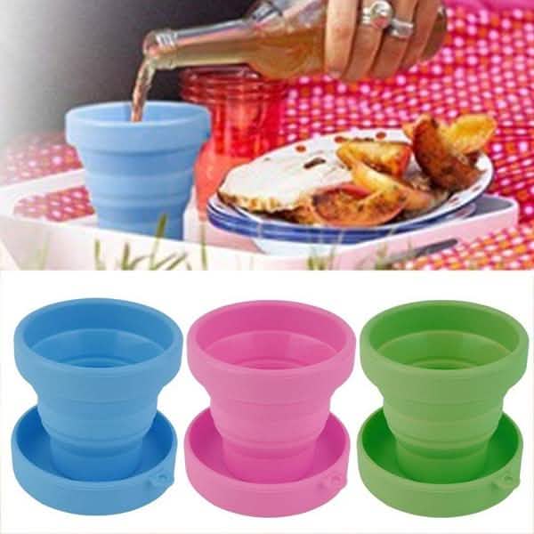 Portable Silicone Telescopic Drinking Collapsible Folding Cup DailySale