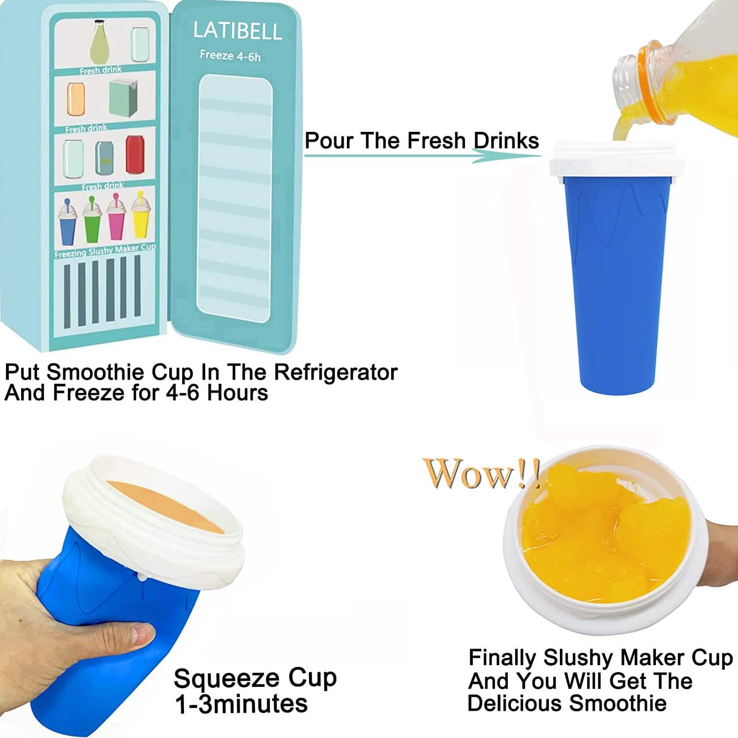 Portable Slushy Maker Cup DailySale