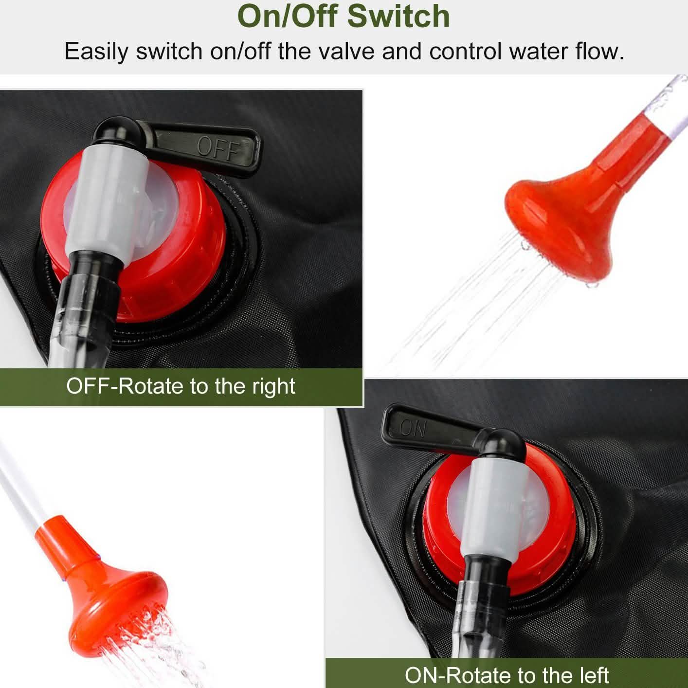 Portable Solar Heated Shower Bag DailySale