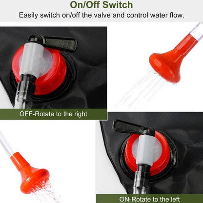 Portable Solar Heated Shower Bag DailySale