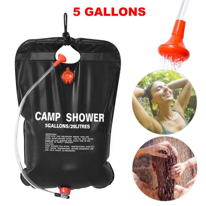 Portable Solar Heated Shower Bag DailySale