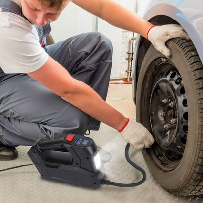 Portable Tire Inflator 120 PSI Maximum 90W Powered Tire Pump with Digital Display LED DailySale