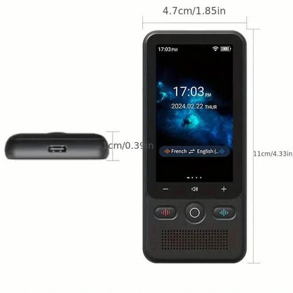 Portable Two-Way Language Translator with 138 Languages & 39 Voices DailySale