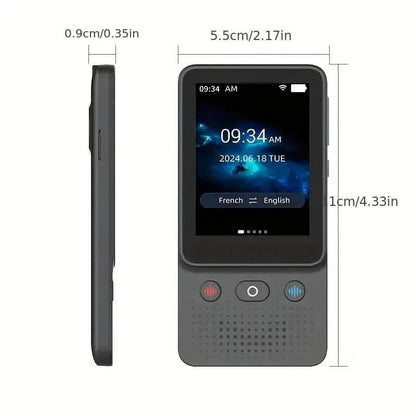 Portable Two-Way Language Translator with 138 Languages & 39 Voices DailySale