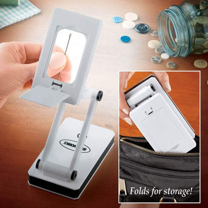 Portable Ultra Bright LED Lamp with 3X Magnifier DailySale
