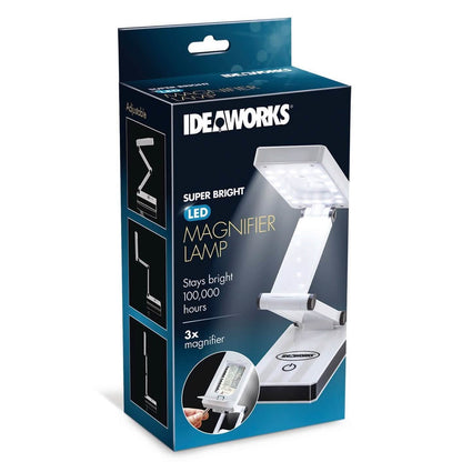 Portable Ultra Bright LED Lamp with 3X Magnifier DailySale