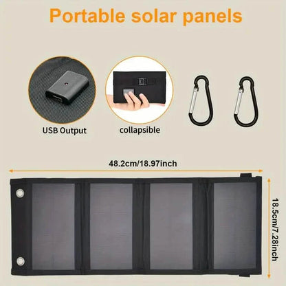 Portable USB Foldable Solar Panels DailySale