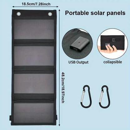 Portable USB Foldable Solar Panels DailySale