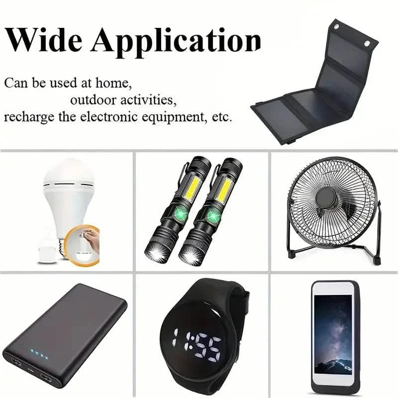 Portable USB Foldable Solar Panels DailySale