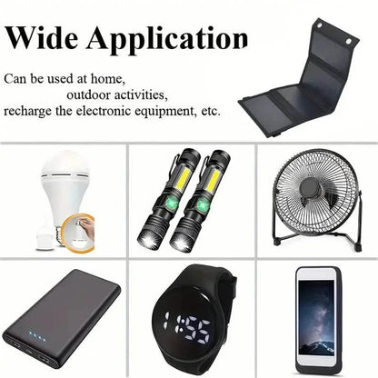 Portable USB Foldable Solar Panels DailySale
