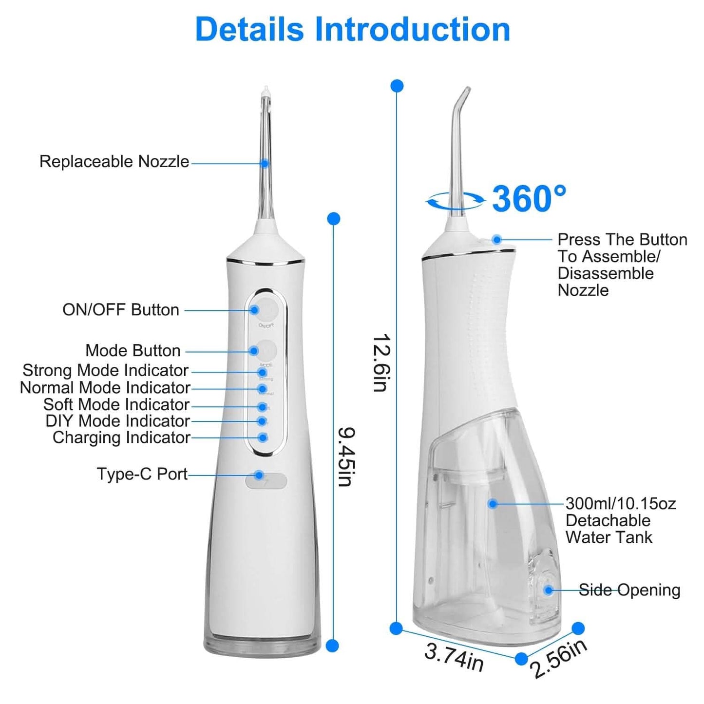 Portable Water Dental Flosser DailySale