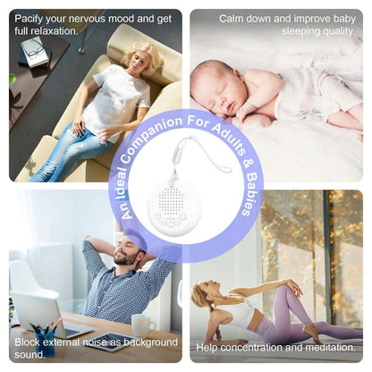 Portable White Noise Sound Machine for Sleep Aid DailySale