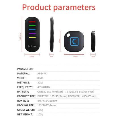 Portable Wireless Key-Finder DailySale