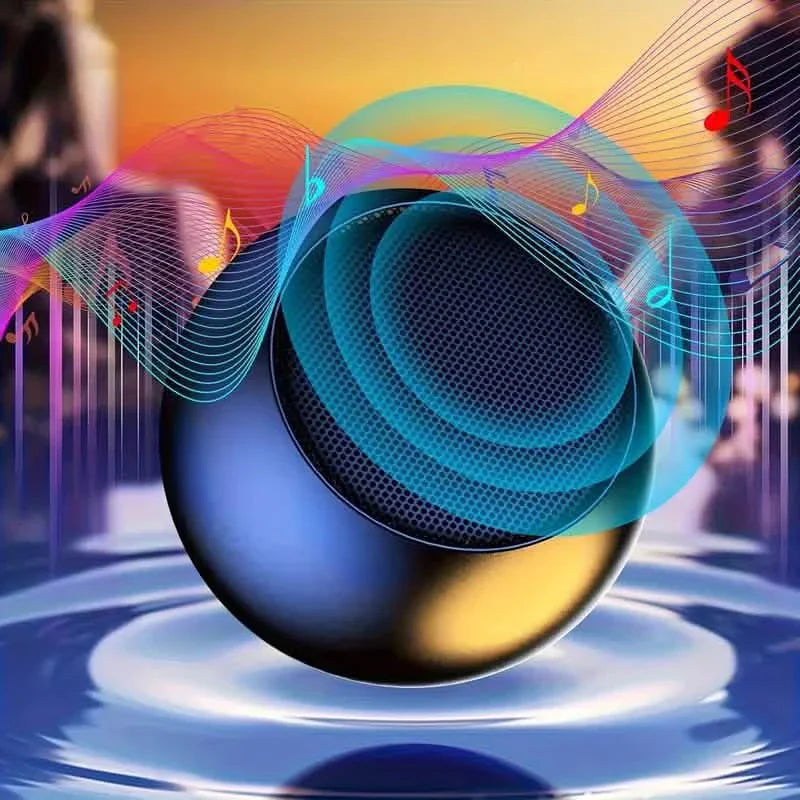 Portable Wireless Mini Speaker with Built-in Microphone and Hands-Free Calling DailySale