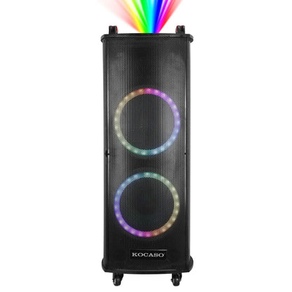 Portable Wireless Party Speaker Colorful Lights DJ PA System DailySale