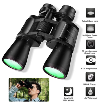 Portable Zoom Binoculars with FMC Lens DailySale