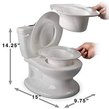 Potty Training Seat Toilet Chair for Toddler with Removable Bowl and Wipe Dispenser DailySale