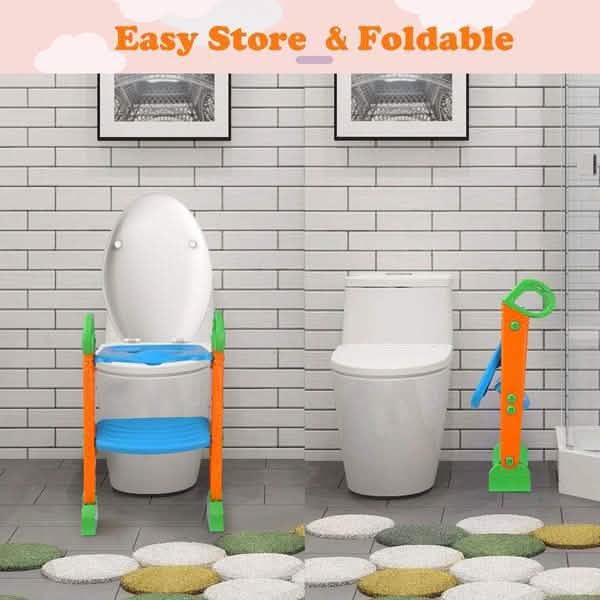 Potty Training Toilet Seat with Steps DailySale