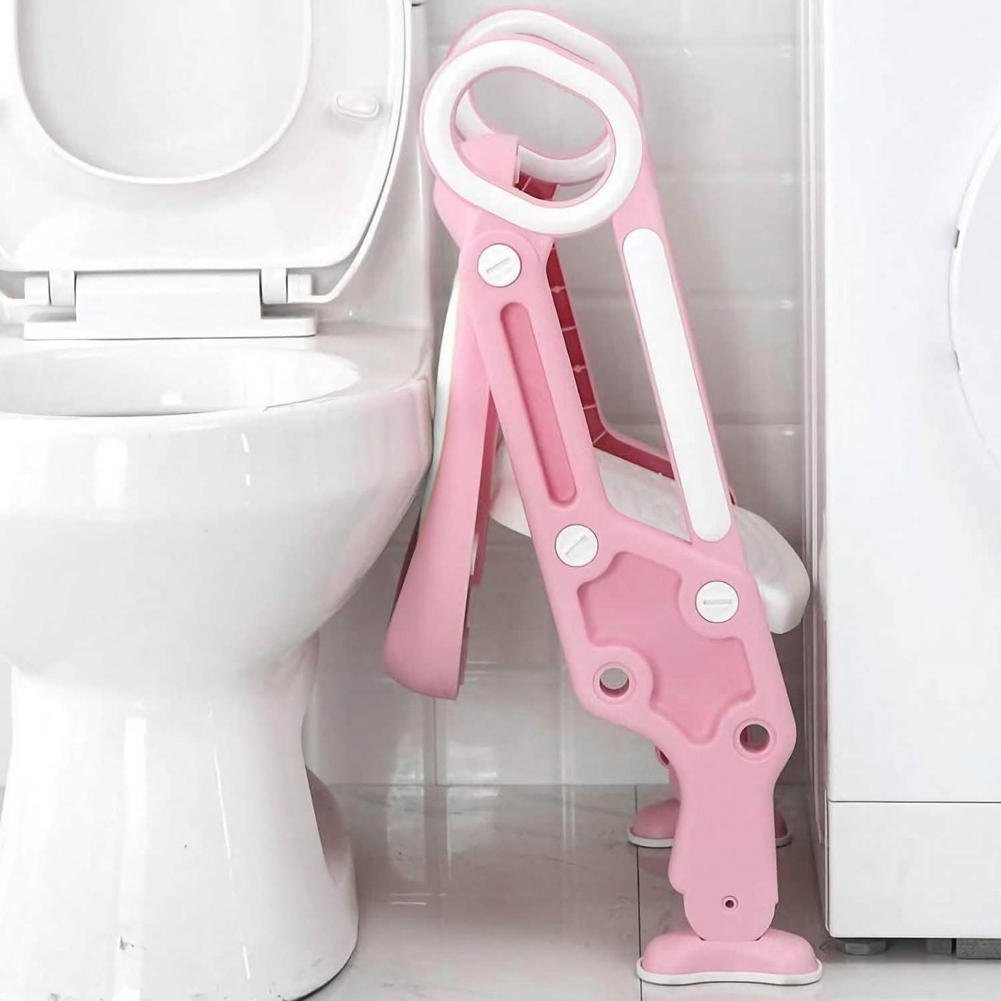 Potty Training Toilet Seat with Steps DailySale