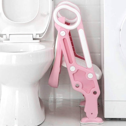 Potty Training Toilet Seat with Steps DailySale