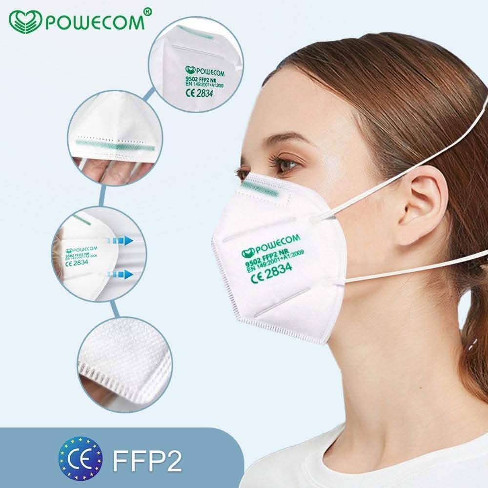 Powecom FFP2 Protective Face Masks DailySale