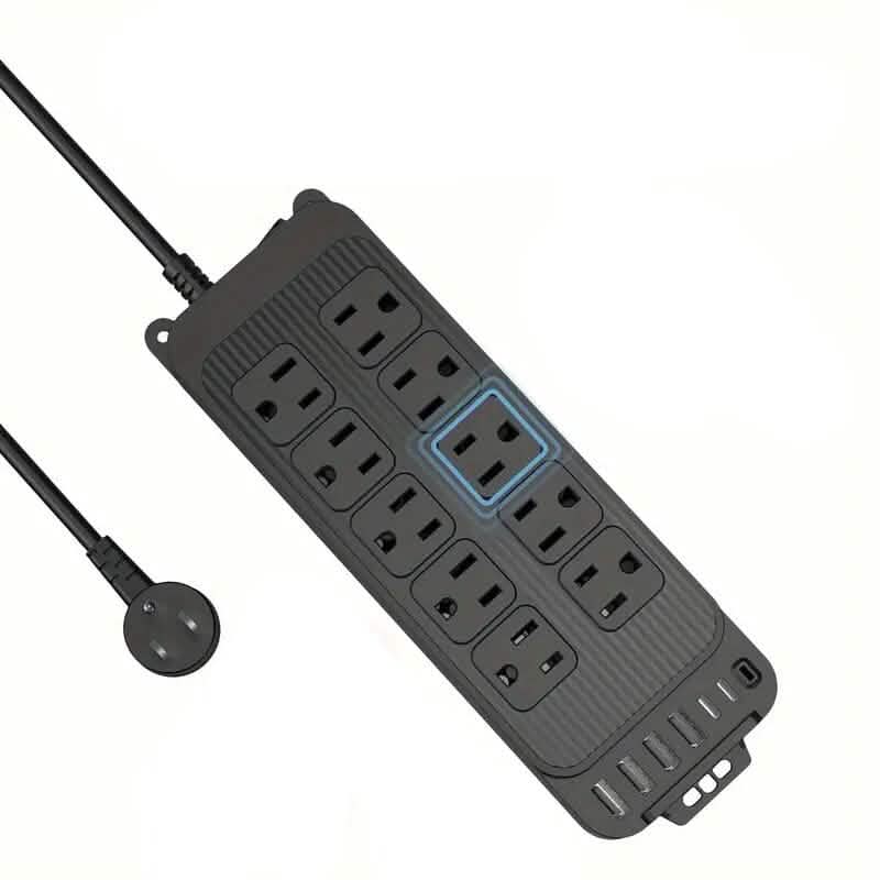 Power Strip Plug with 10-Outlets, 6 USB Ports and 2 USB-C DailySale