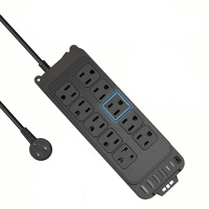 Power Strip Plug with 10-Outlets, 6 USB Ports and 2 USB-C DailySale