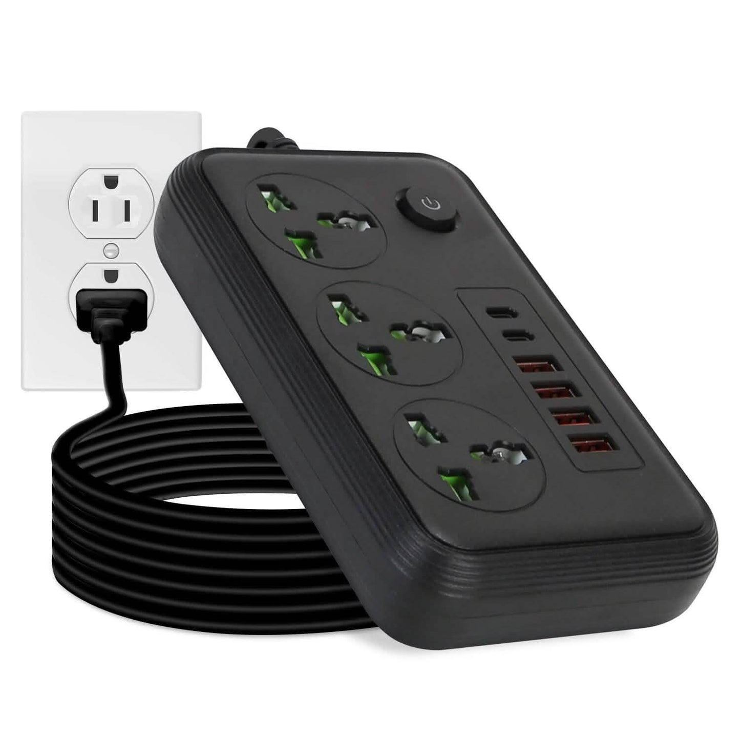 Power Strip with 5.9ft Extension DailySale